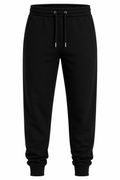 Premium Unisex Fleece Joggers – Black